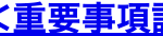 <重要事項